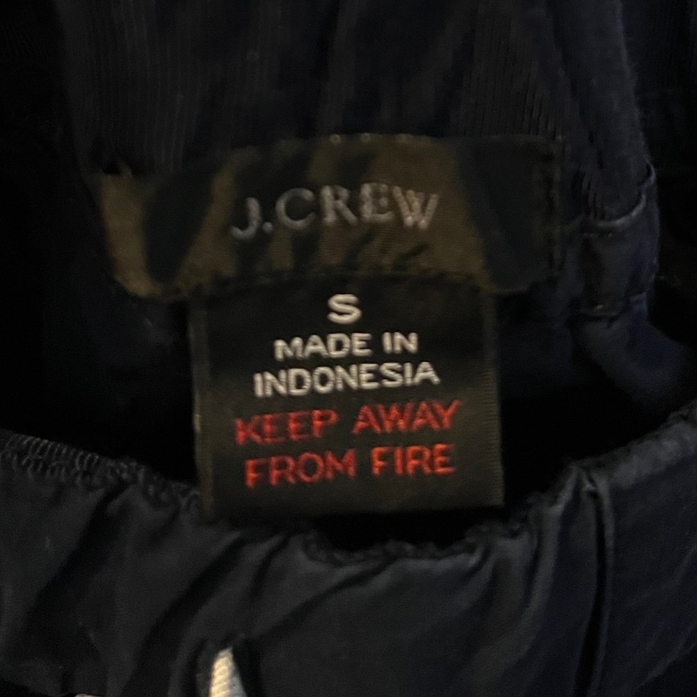 J. Crew Blue Pajama Set with White Trim - Picture 6 of 6